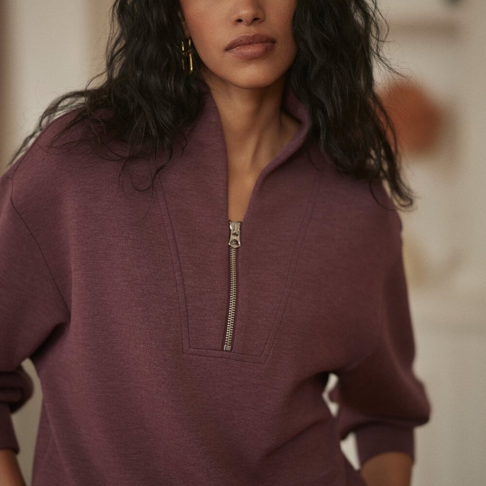 Varley Davidson Sweat NWT NEVER WORN MSRP $138 SASSAFRAS MARL